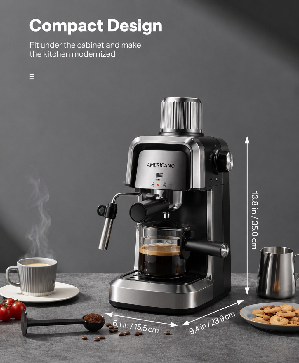 AMERICANO Espresso Machine 🇺🇸
