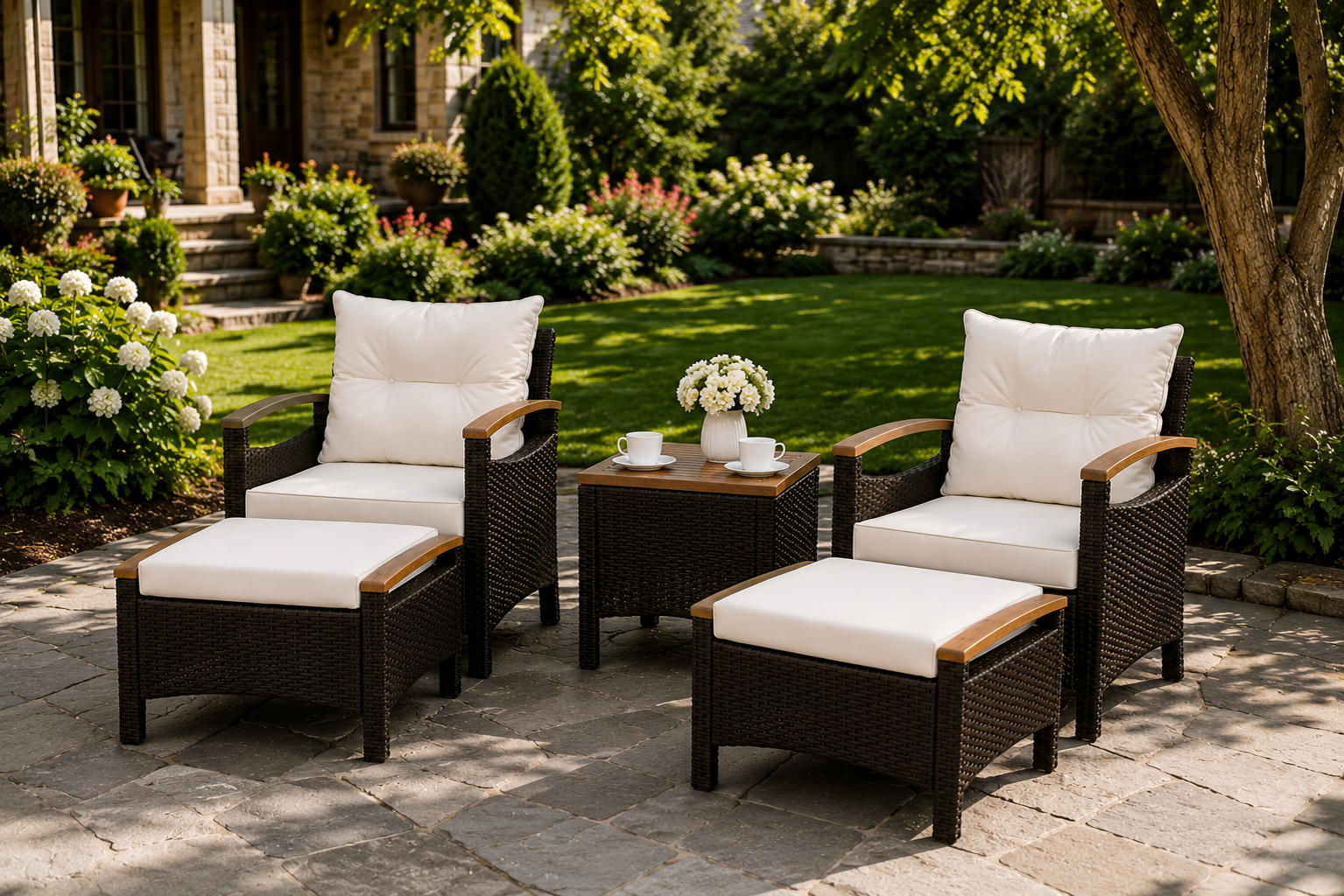 American Luxury  5-Piece Patio Set