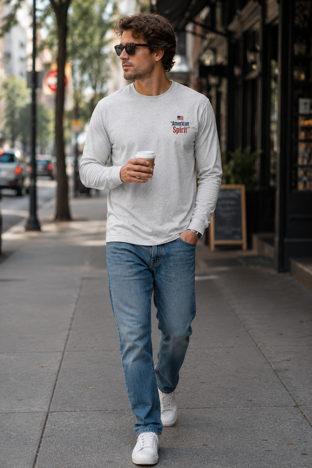IronFreedom™ Eagle Slate Long Sleeve