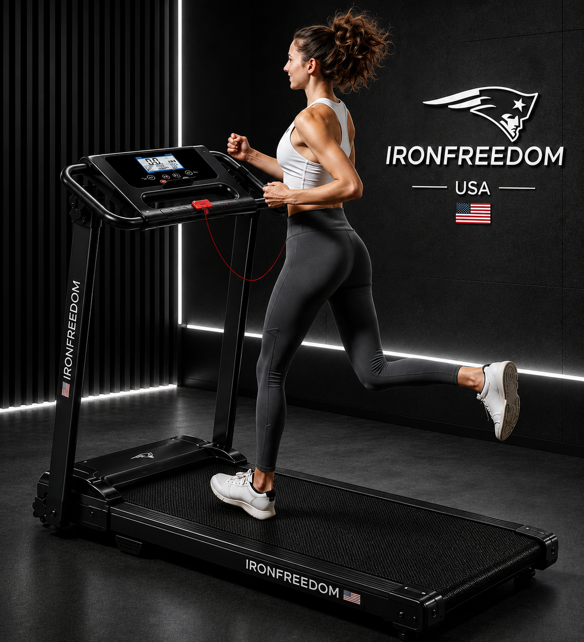 IRONFREEDOM Foldable Treadmill 🇺🇸