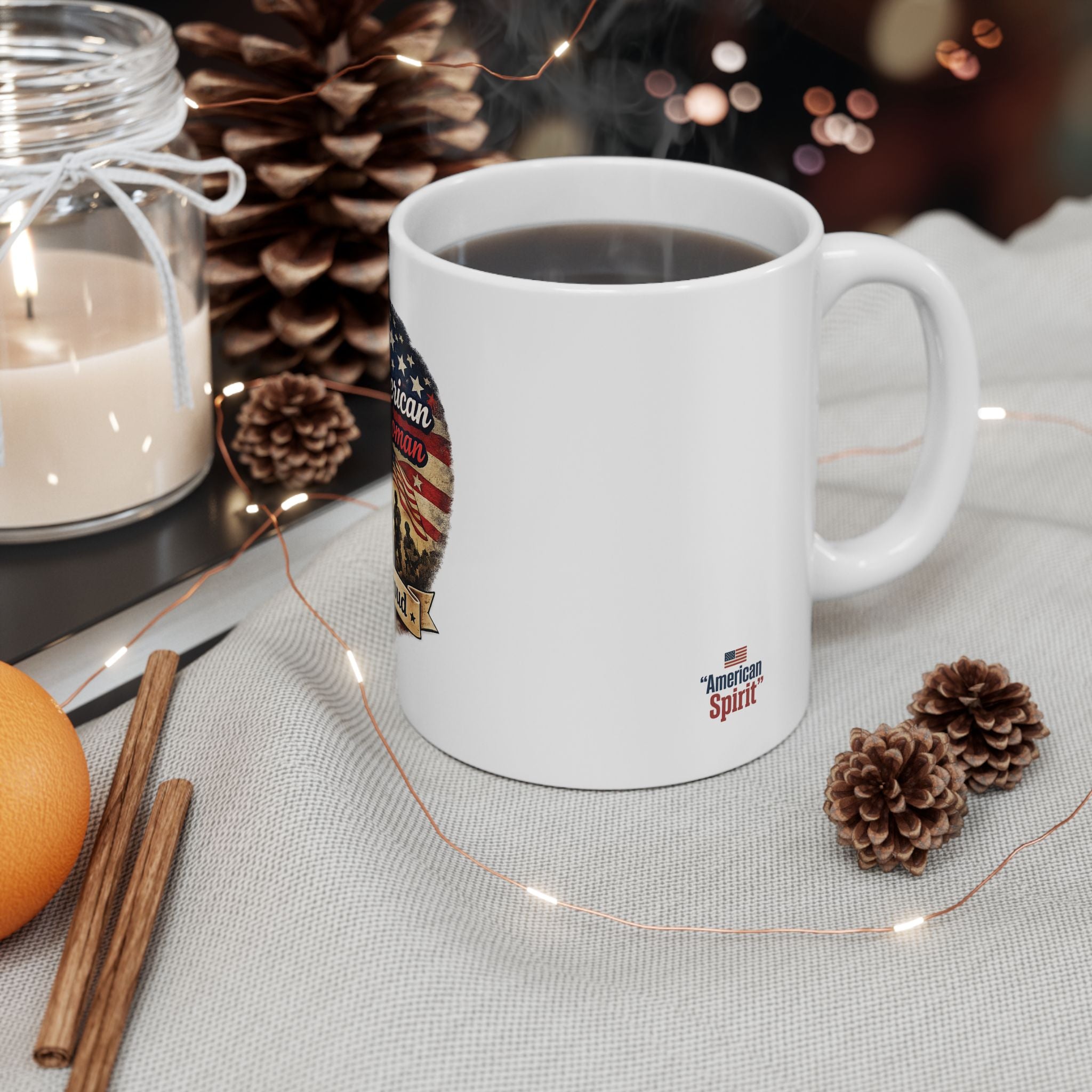 American Woman Ceramic Mug