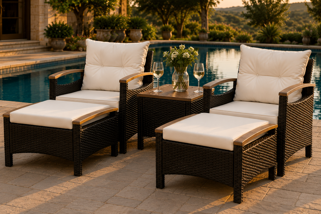 American Luxury  5-Piece Patio Set