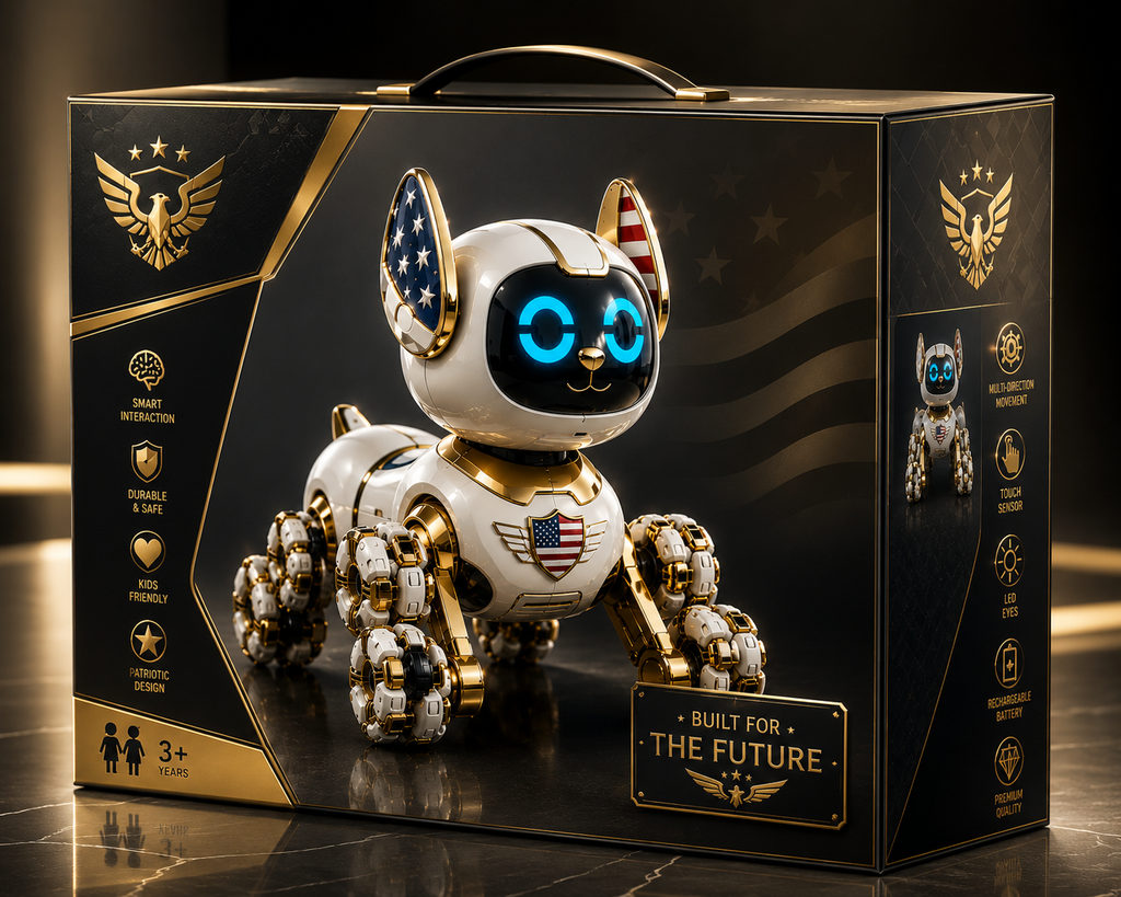 🇺🇸 IRONFREEDOM Patriot Robo-Pet