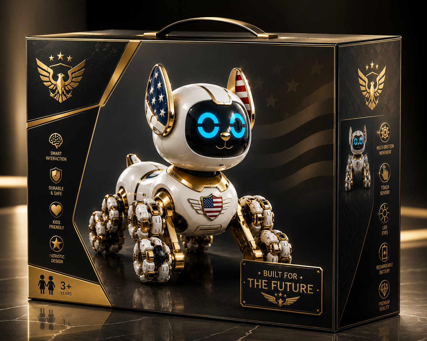🇺🇸 IRONFREEDOM Patriot Robo-Pet