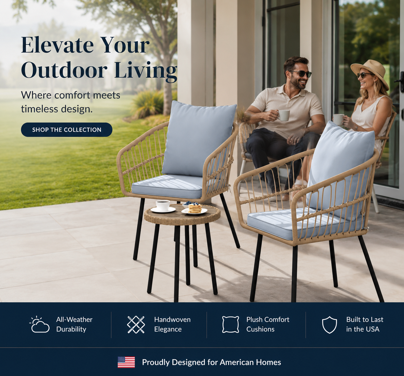 American Heritage Patio Set