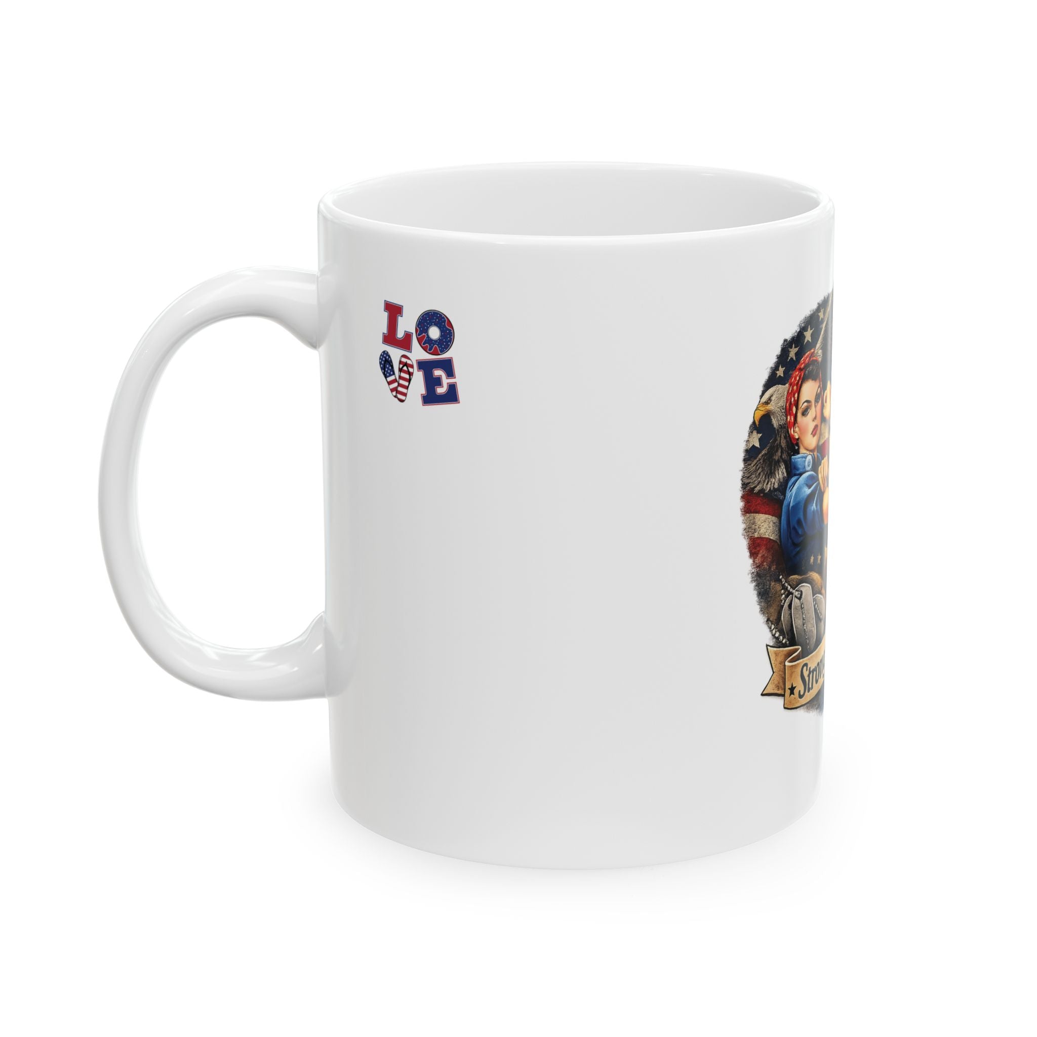 American Woman Ceramic Mug