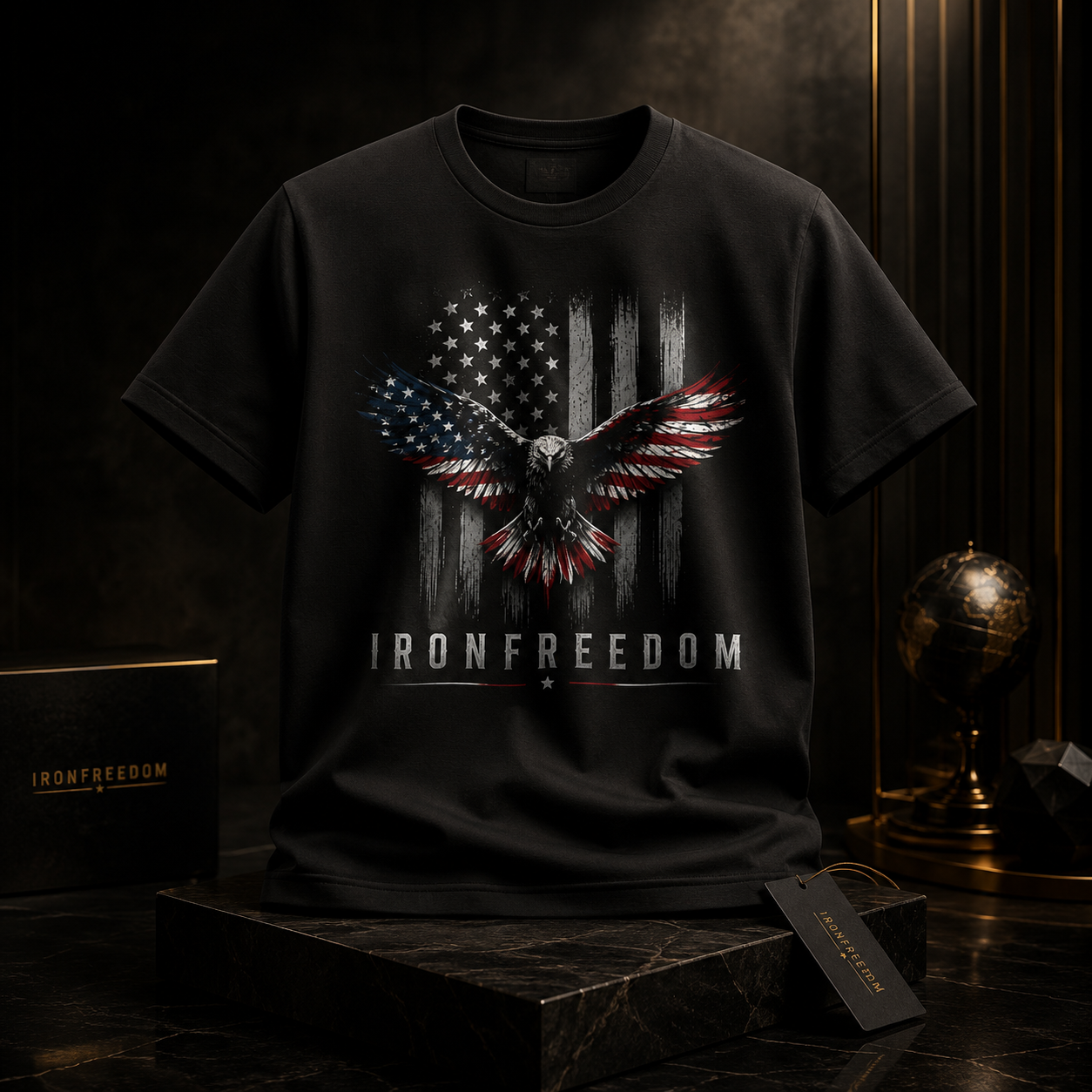 Patriotic Eagle Tee