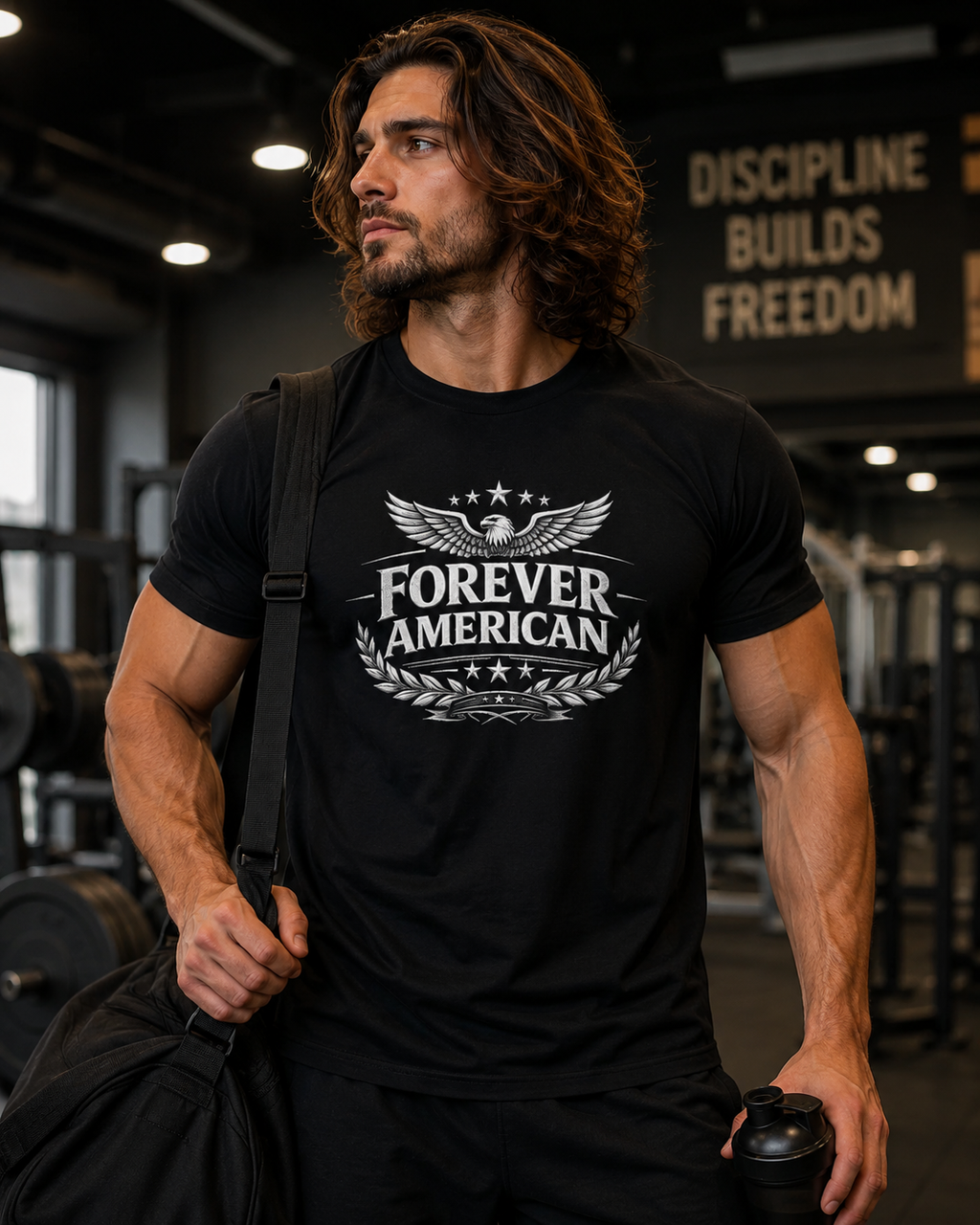Forever American Tee — Wicking Shirt