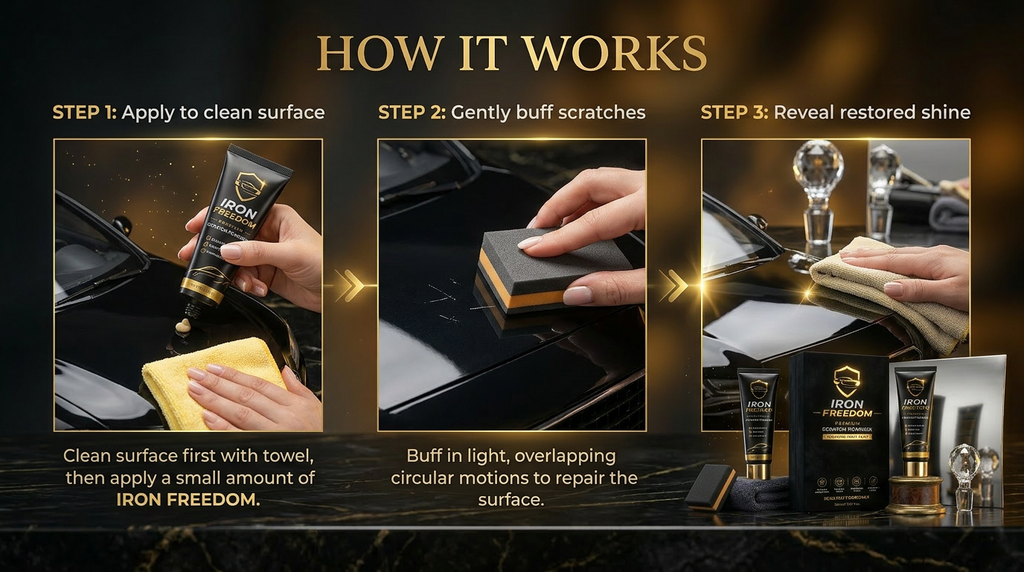 IRONFREEDOM Premium Scratch Remover