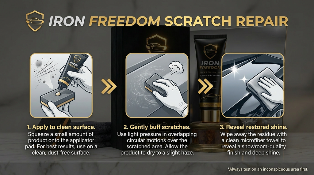 IRONFREEDOM Premium Scratch Remover
