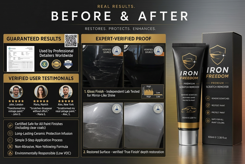 IRONFREEDOM Premium Scratch Remover
