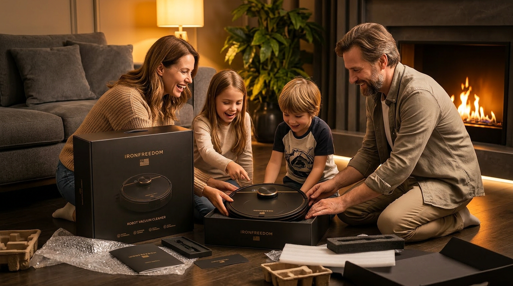IRONFREEDOM Elite Smart Robot Vacuum