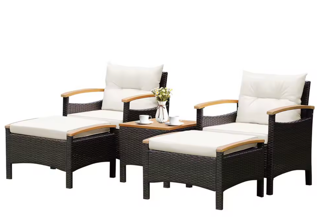 American Luxury  5-Piece Patio Set