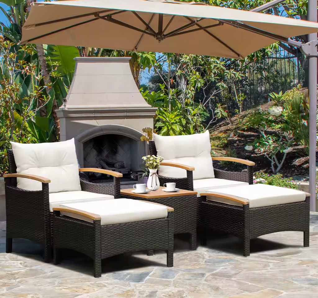 American Luxury  5-Piece Patio Set