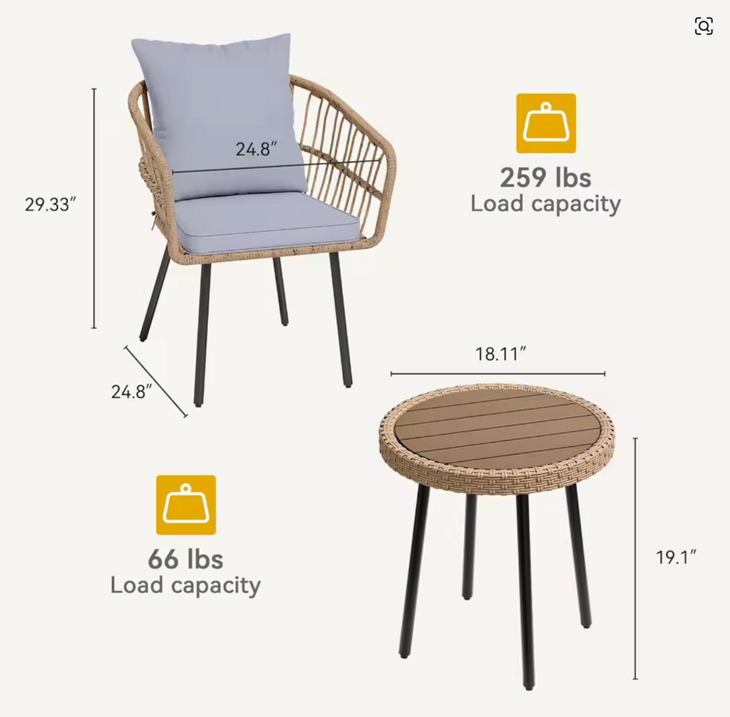 American Heritage Patio Set