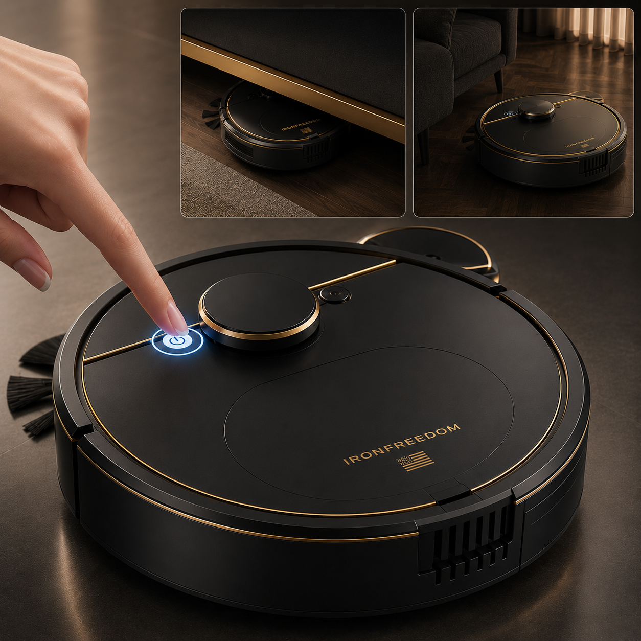IRONFREEDOM Elite Smart Robot Vacuum