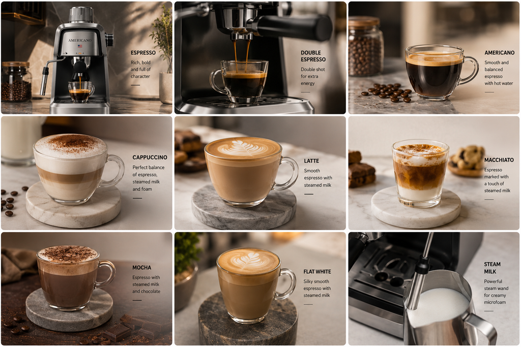 AMERICANO Espresso Machine 🇺🇸