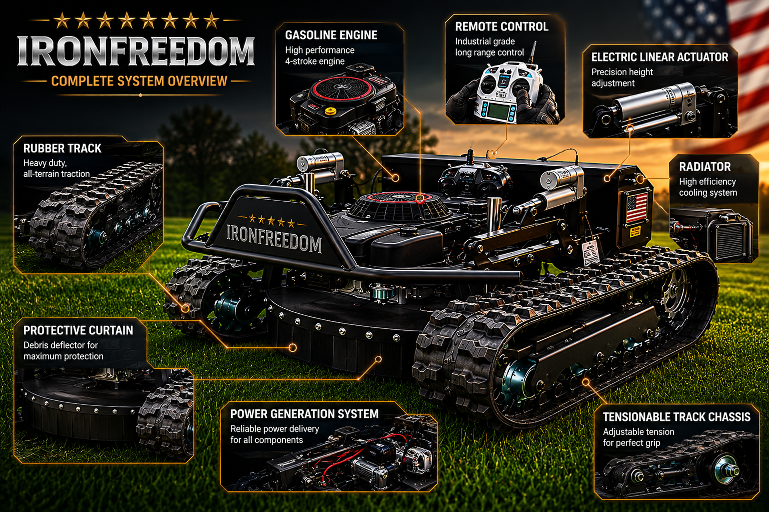 IRONFREEDOM YTL-1200H
