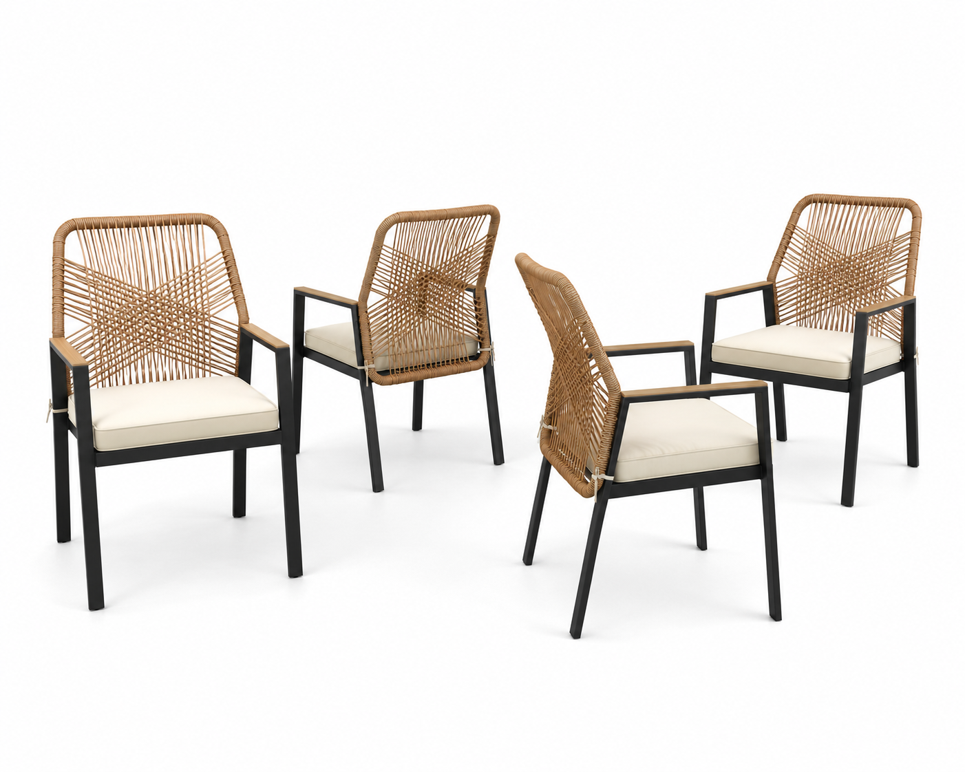 Luxury Outdoor Patio Dining Set – 5 Piece Collection