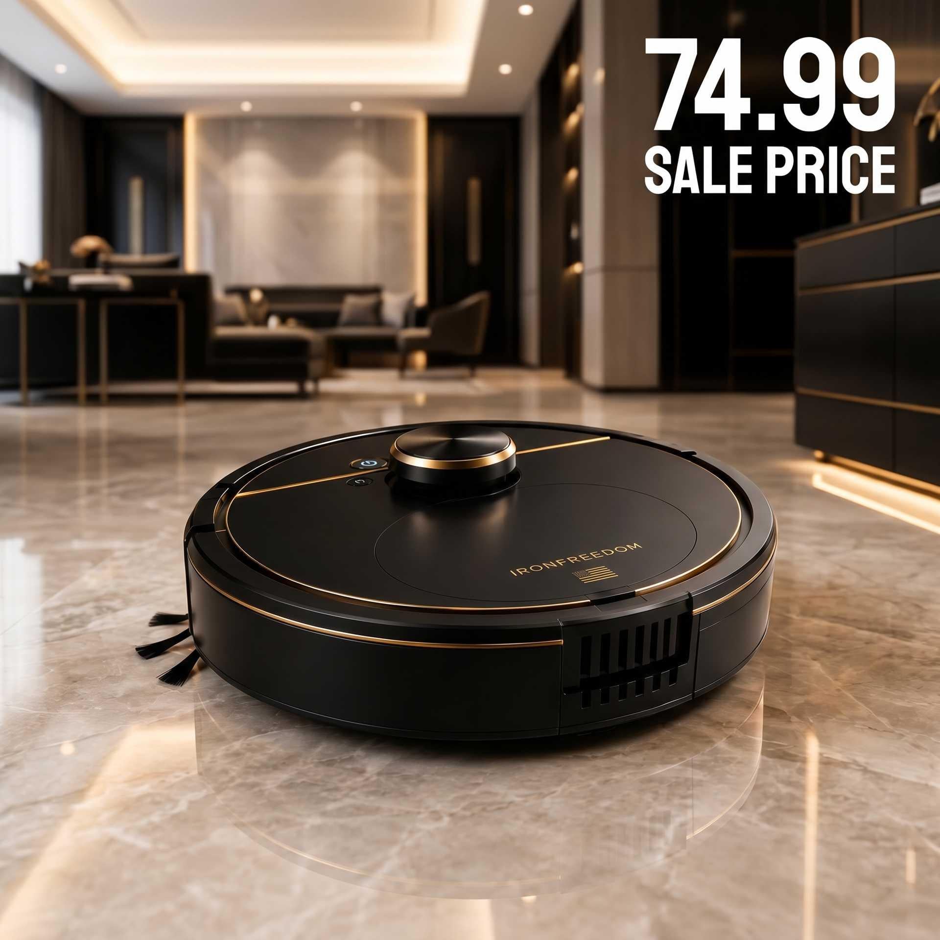 IRONFREEDOM Elite Smart Robot Vacuum