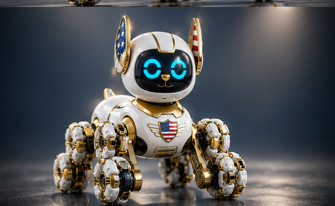 🇺🇸 IRONFREEDOM Patriot Robo-Pet